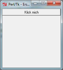 MainWindow mit Button in Perl/Tk