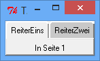 Tabs in der GUI mit Tk::Notebook