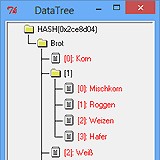 Tk::DataTree - Datenstrukturen in Perl/Tk anzeigen