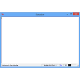 Statusbar - Infos am unteren Fensterrand